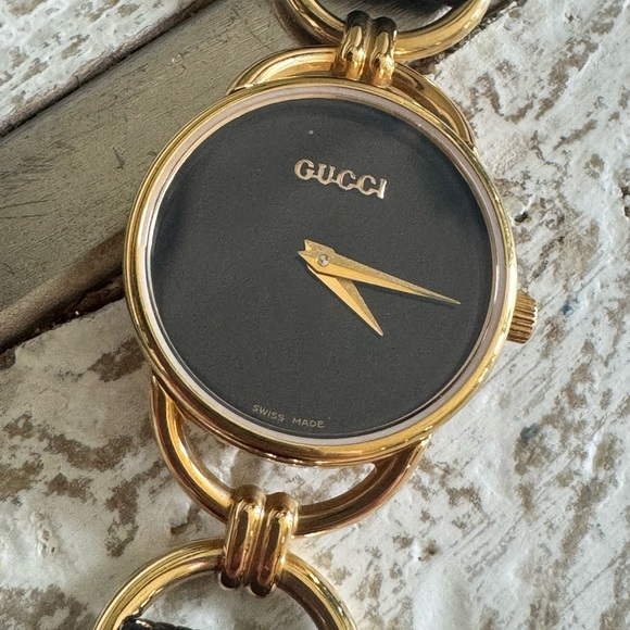 Gucci Women\'s Black and Gold Watch main image 9